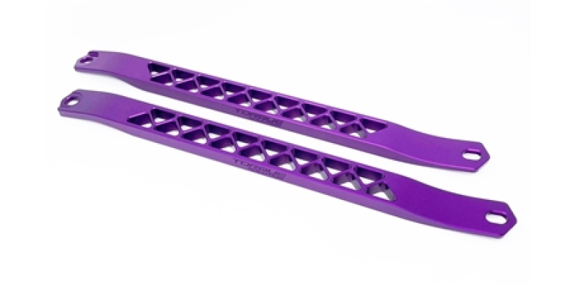 Torque Solution Billet Strut Cross Braces (Purple) Toyota GR Supra MKV A90 / A91 - TS-GR-642PR