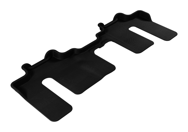 3D MAXpider 2007-2015 Mazda CX-9 Kagu 2nd Row Floormats - Black - L1MZ01721509