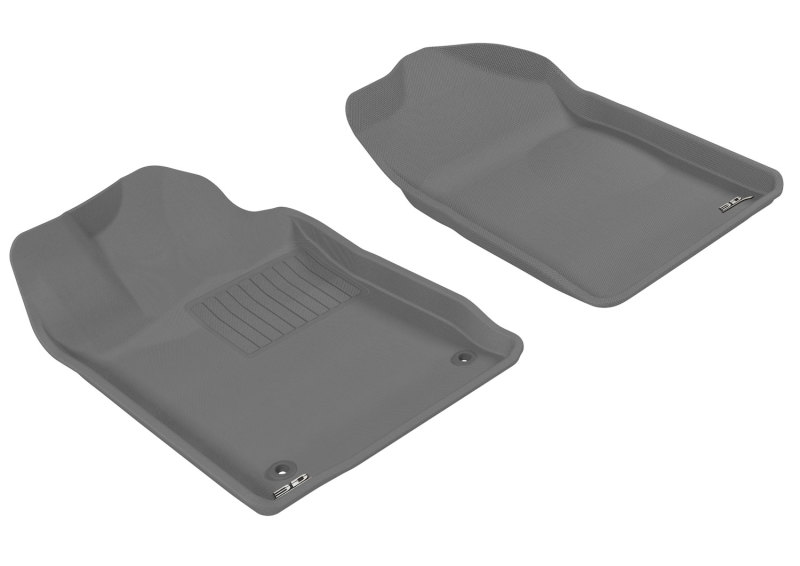 3D MAXpider 2005-2012 Toyota Avalon Kagu 1st Row Floormat - Gray - L1TY05511501