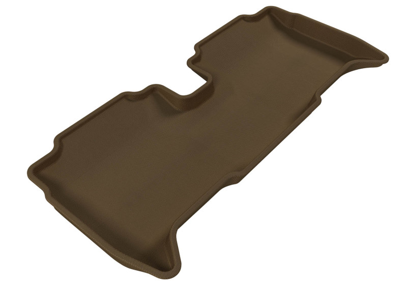 3D MAXpider 2007-2011 Toyota Yaris Sedan Kagu 2nd Row Floormats - Tan - L1TY07221502