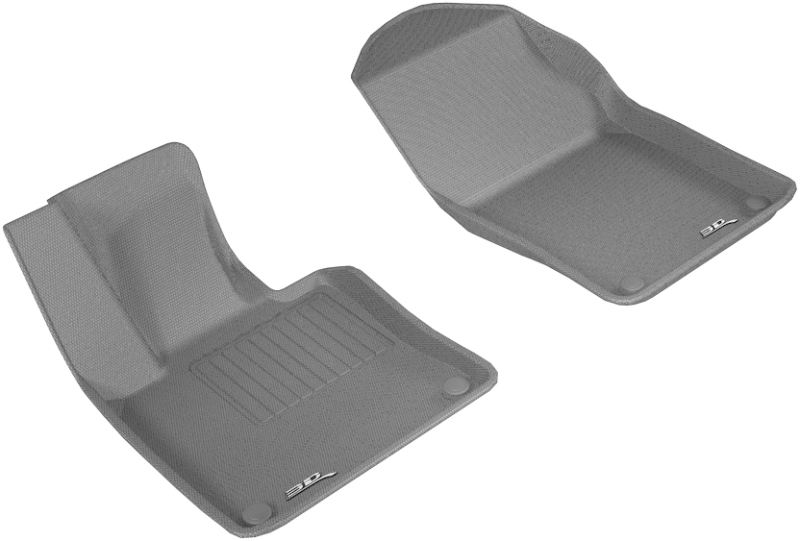 3D MAXpider 2017-2019 Volvo S90/V90 Kagu 1st Row Floormat - Gray - L1VV02211501