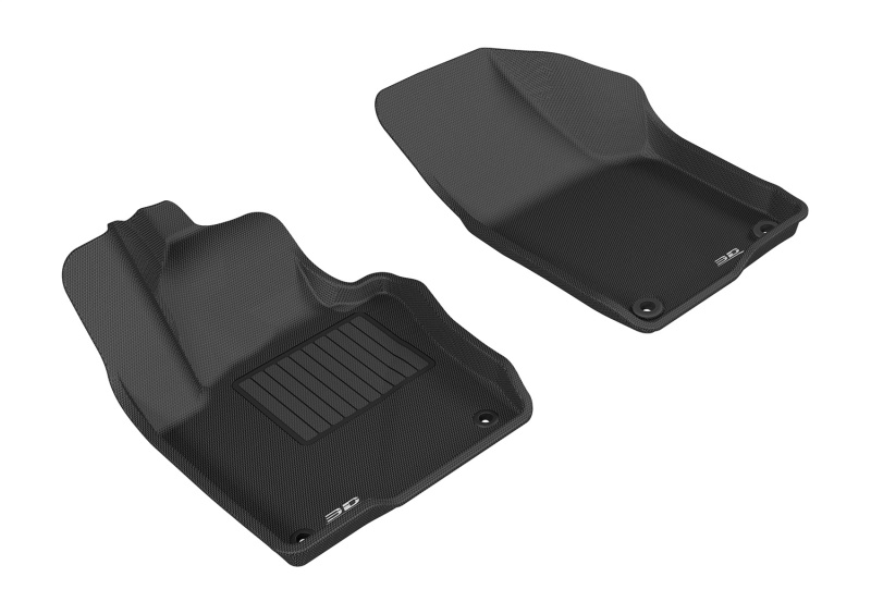 3D MAXpider 2011-2018 Volkswagen Jetta Sedan Kagu 1st Row Floormat - Black - L1VW05511509