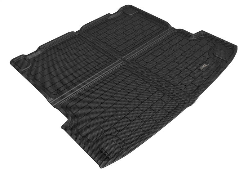 3D MAXpider 20-21 BMW X6 (G06) with Spare Tire Kagu Cross Fold Cargo Liner - Black - M1BM1131309