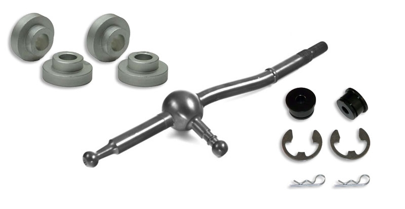 Torque Solution Short Shifter/Base/Shift Cable Bushing Combo: Mitsubishi Evo X 10+ - TS-SS-005B