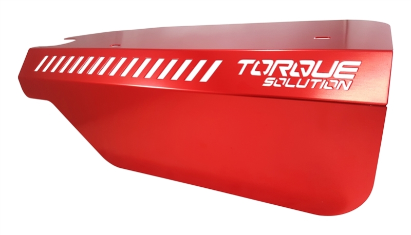 Torque Solution Engine Pulley Cover 2015+ Subaru WRX/2014+ Forester XT - Red - TS-SU-289R