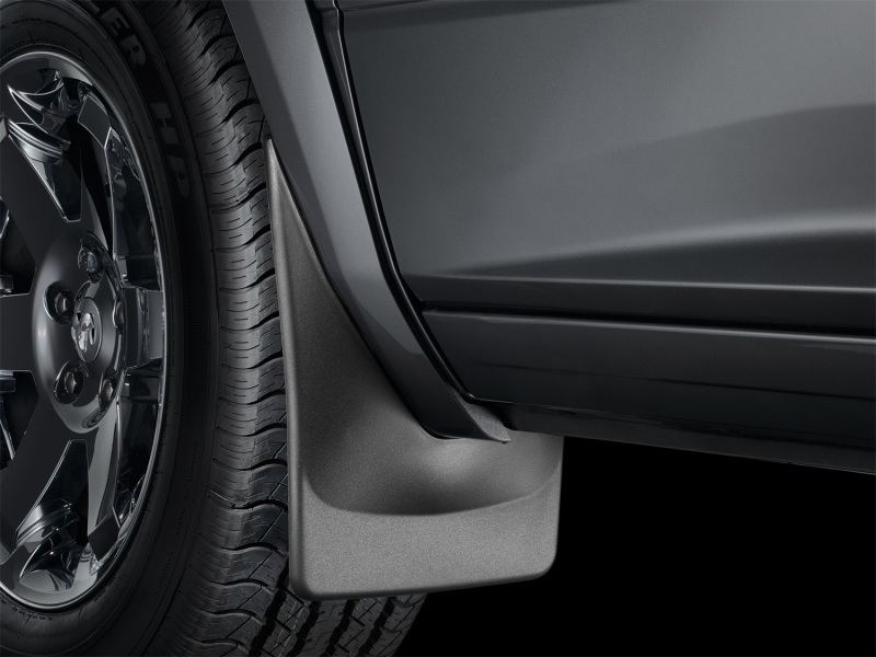 WeatherTech 2019+ Jeep Cherokee No Drill Mudflaps - Black - 120095