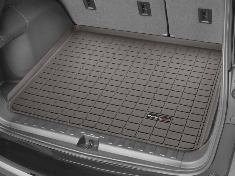 WeatherTech 2018+ Chevrolet Traverse Cargo Liners (3rd Row) - Cocoa - 431063