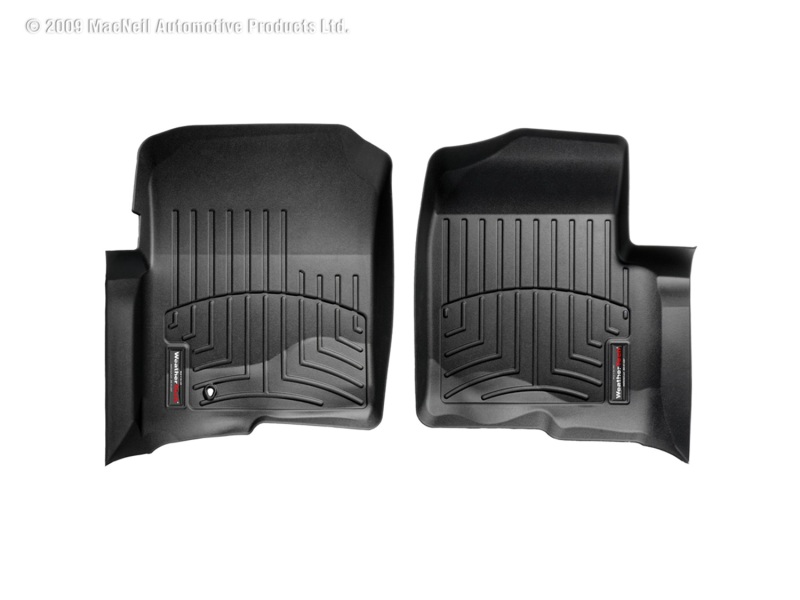 WeatherTech 04-08 Ford F150 Regular Cab Front FloorLiner - Black - 440051