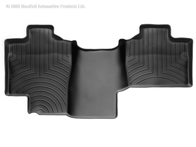 WeatherTech 04-08 Ford F150 Super Cab Rear FloorLiner - Black - 440053