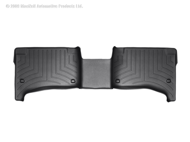 WeatherTech 04-10 Porsche Cayenne Rear FloorLiner - Black - 440452