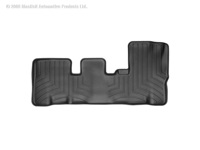 WeatherTech 07-13 Acura MDX Rear FloorLiner - Black - 441143