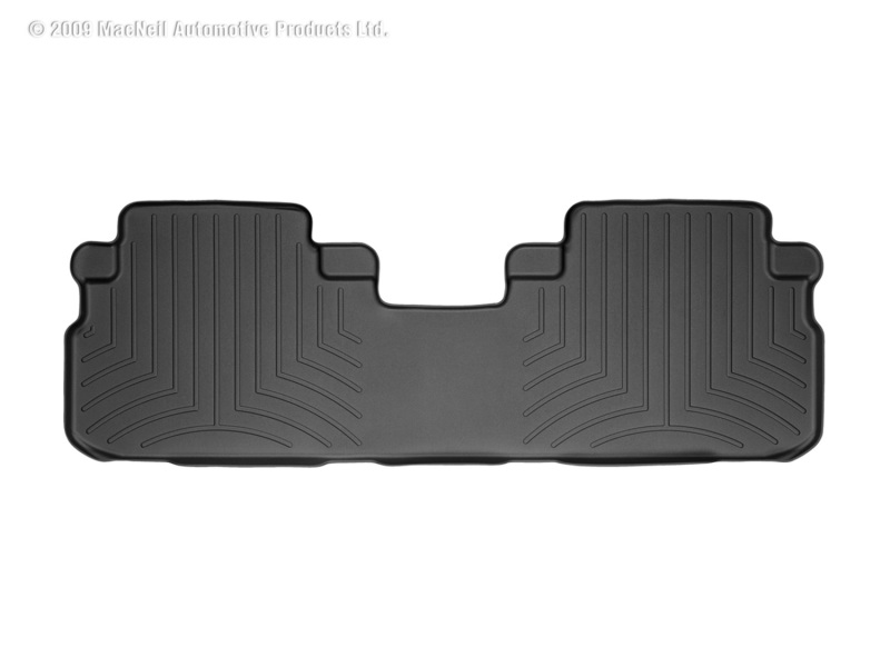 WeatherTech 08-13 Toyota Highlander Rear FloorLiner - Black - 441152