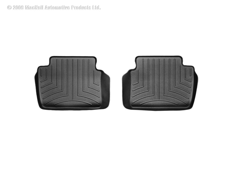 WeatherTech 00 BMW 323i Rear FloorLiner - Black - 441272