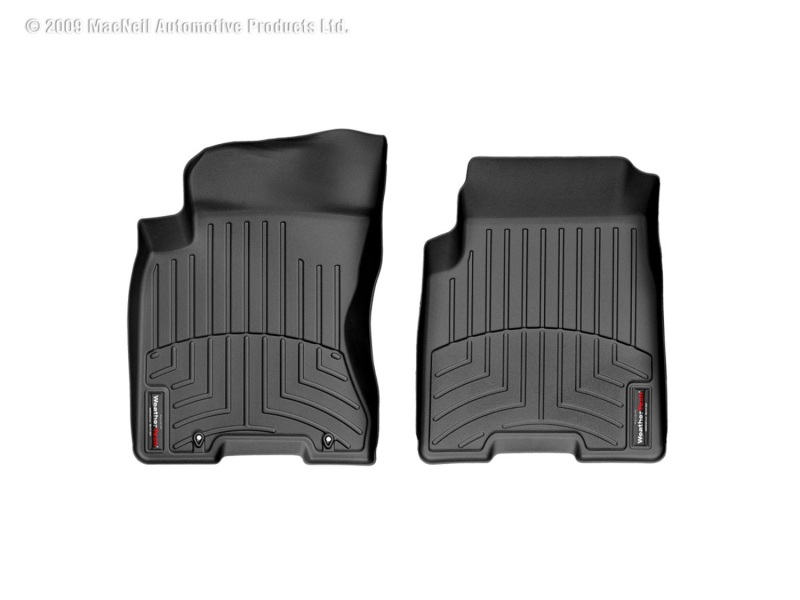 WeatherTech 08-13 Nissan Rogue Front FloorLiner - Black - 441351