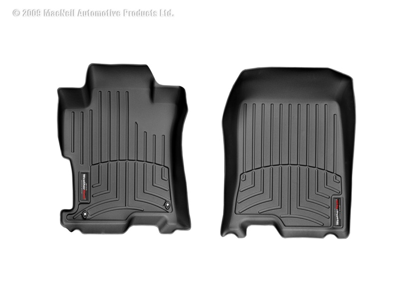 WeatherTech 08-12 Honda Accord Front FloorLiner - Black - 441481