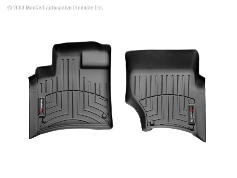 WeatherTech 07+ Audi Q7 Front FloorLiner - Black - 441511