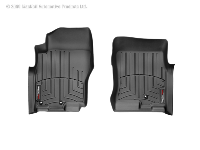 WeatherTech 05+ Nissan Xterra Front FloorLiner - Black - 441801