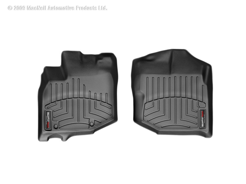 WeatherTech 09-13 Honda Fit Front FloorLiner - Black - 441811