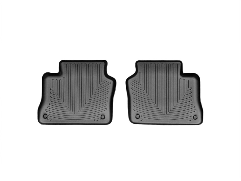 WeatherTech 10+ Porsche Panamera Rear FloorLiner - Black - 442572