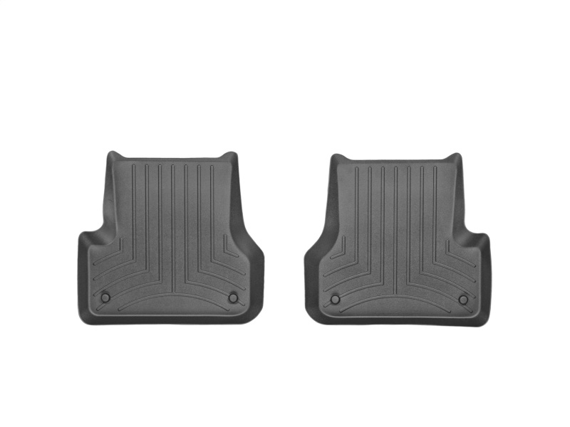 WeatherTech 12+ Audi A6 Rear FloorLiner - Black - 443742