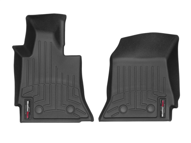 WeatherTech 14 Chevrolet Corvette Stingray Front FloorLiner - Black - 445891