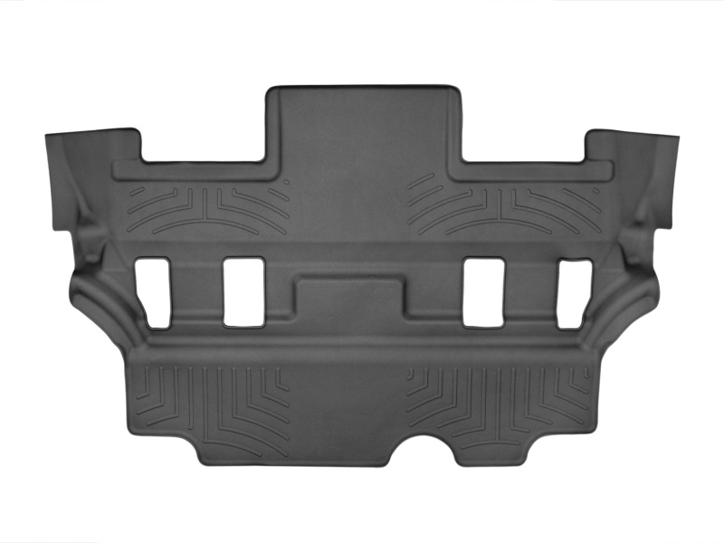 WeatherTech 15+ Chevrolet Tahoe (Fits Vehicles w/ Second Row Bucket Seats) Rear FloorLiners - Black - 446077