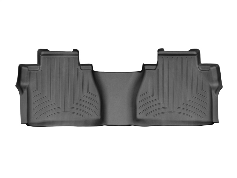 WeatherTech 14+ Toyota Tundra Double Cab Rear FloorLiner - Black - 447862