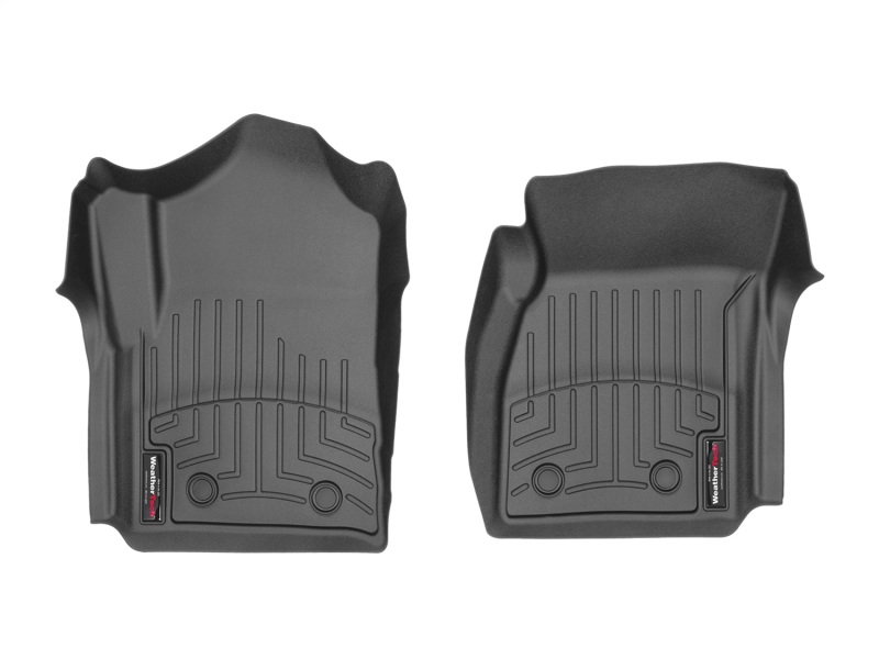 WeatherTech 14+ GMC Sierra/Denali 1500 / Chevy Silverado 1500 Front FloorLiners - Black - 449141V