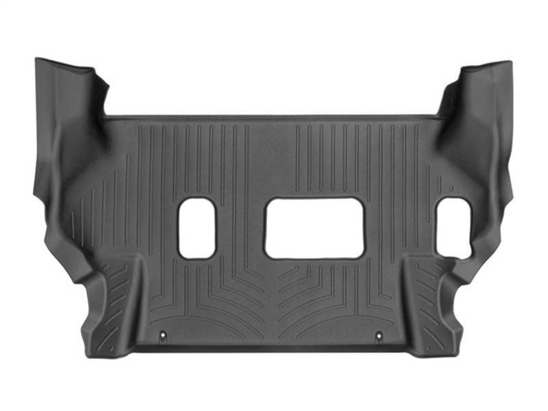 WeatherTech 11-13 Infiniti QX56 / 2014+ Infiniti QX80 Rear FloorLiner - Black (2nd Row Split Bench) - 449562