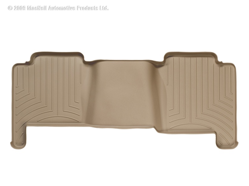 WeatherTech 04-08 Ford F150 Super Crew Rear FloorLiner - Tan - 450052