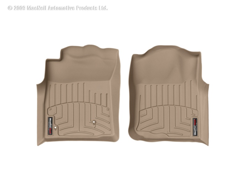 WeatherTech 05-11 Toyota Tacoma Access Cab Front FloorLiner - Tan - 450211