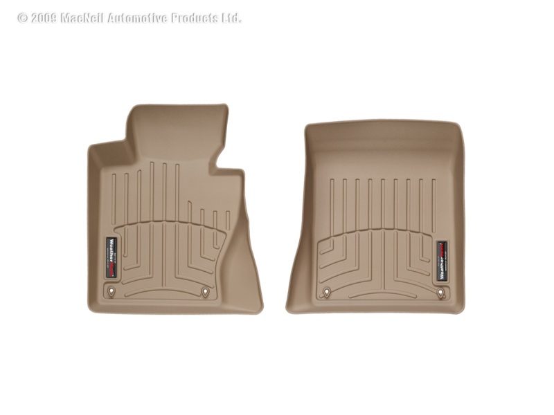 WeatherTech 04+ BMW X3 Front FloorLiner - Tan - 450381