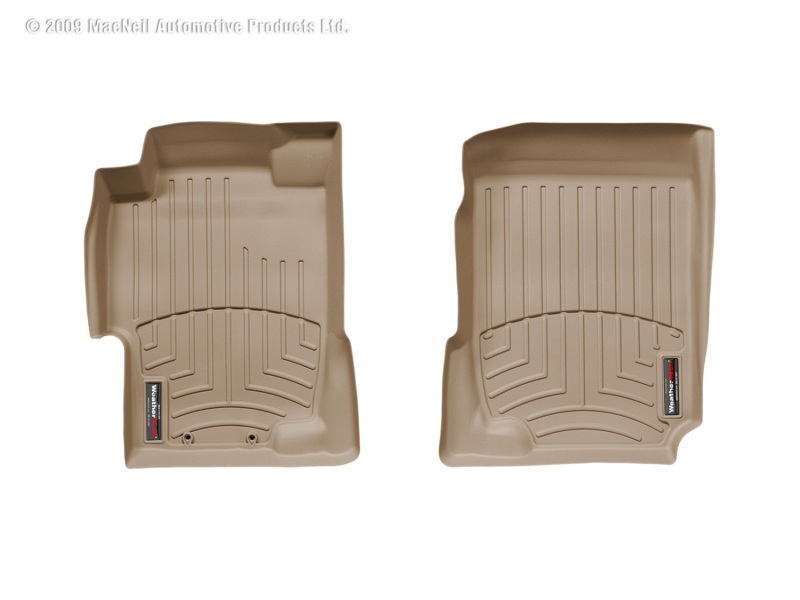 WeatherTech 05-07 Honda Accord Front FloorLiner - Tan - 450601