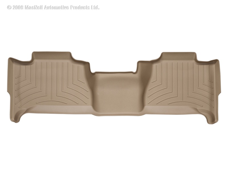 WeatherTech 07-13 Cadillac Escalade Rear FloorLiner - Tan - 450666