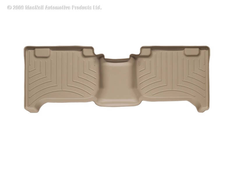 WeatherTech 04+ GMC Canyon Ext Cab Rear FloorLiner - Tan - 450762