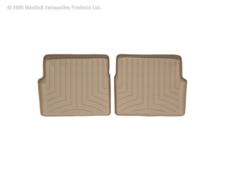 WeatherTech 04-09 Cadillac SRX Rear FloorLiner - Tan - 450792