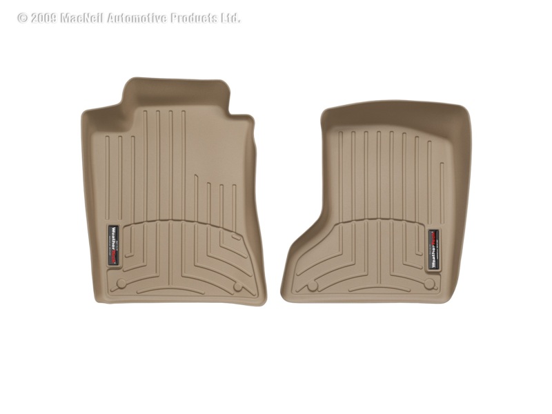 WeatherTech 03-09 Mercedes-Benz E500 Sedan Front FloorLiner - Tan - 450881