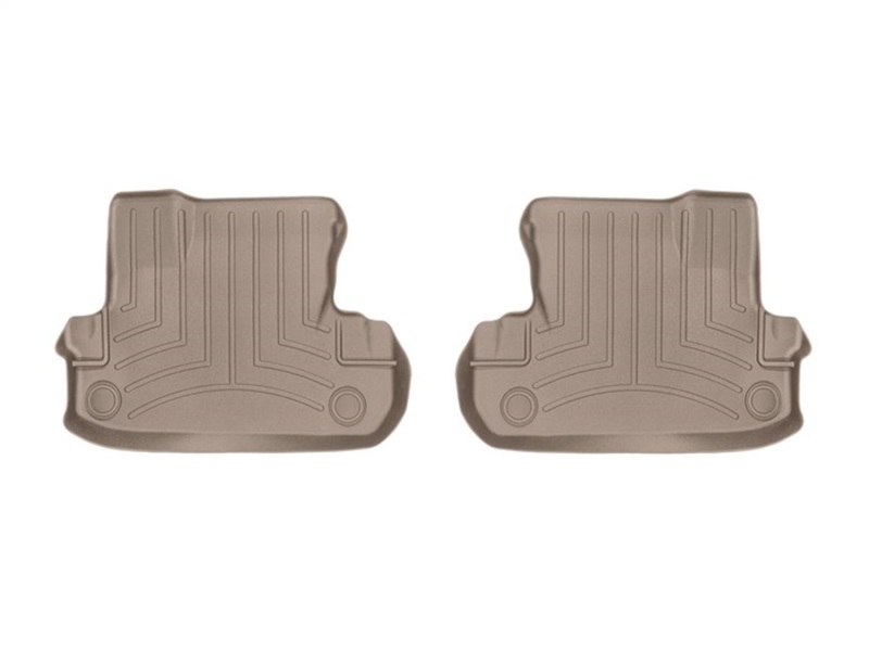 WeatherTech 2017+ Mercedes-Benz S-Class Rear FloorLiner - Tan (Cabriolet and Coupe) - 4510602