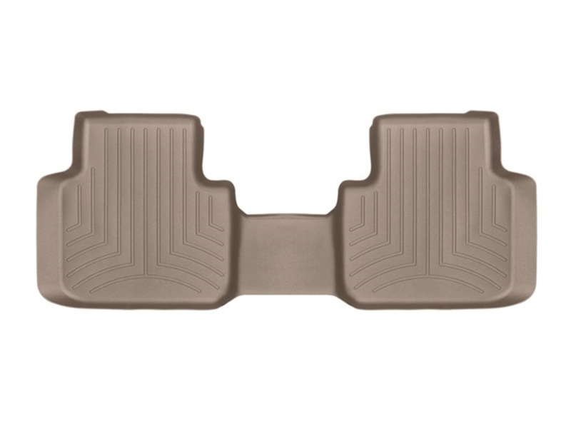 WeatherTech 2018+ Wolkswagen Atlas Rear FloorLiner - Tan (Fits Vehicles w/2nd Row Bench Seats) - 4510844