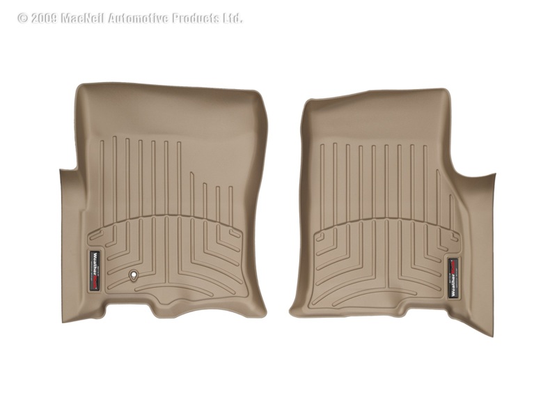 WeatherTech 07+ Ford Expedition Front FloorLiner - Tan - 451071