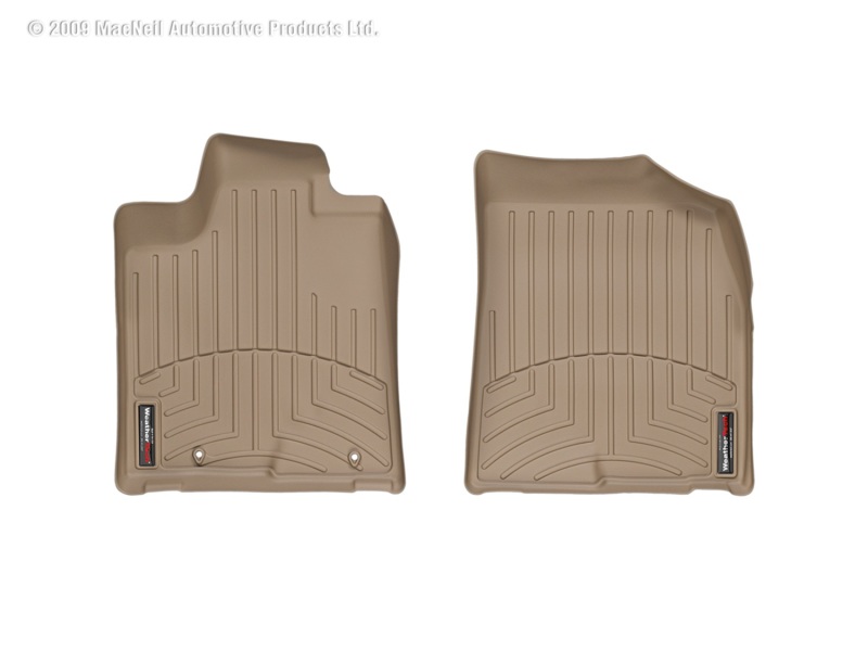 WeatherTech 08-13 Toyota Highlander Front FloorLiner - Tan - 451311