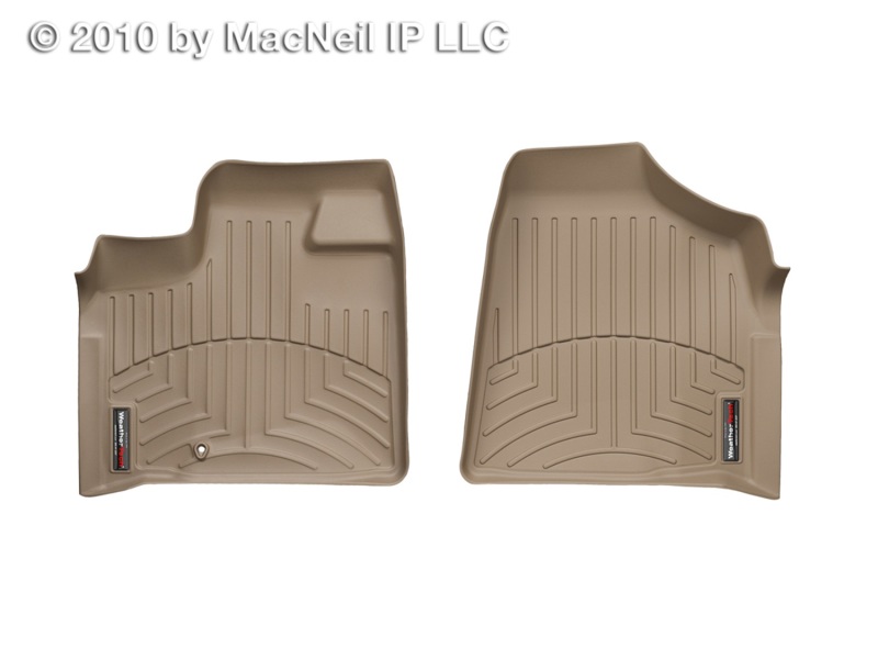 WeatherTech 08+ Chrysler Town & Country Front FloorLiner - Tan - 451411