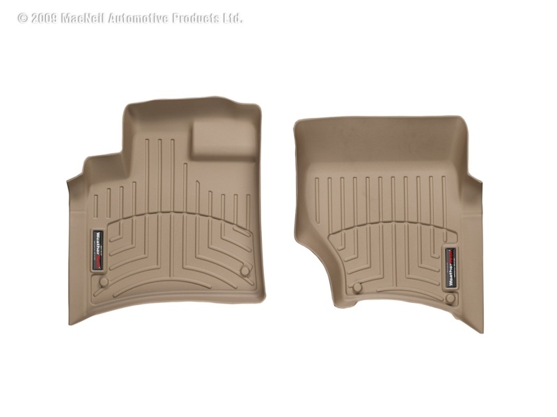 WeatherTech 07+ Audi Q7 Front FloorLiner - Tan - 451511