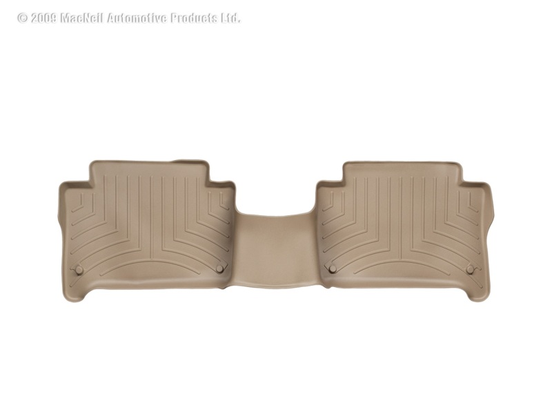 WeatherTech 07+ Audi Q7 Rear FloorLiner - Tan - 451512