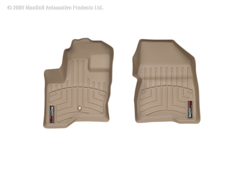 WeatherTech 09+ Ford Flex Front FloorLiner - Tan - 452081