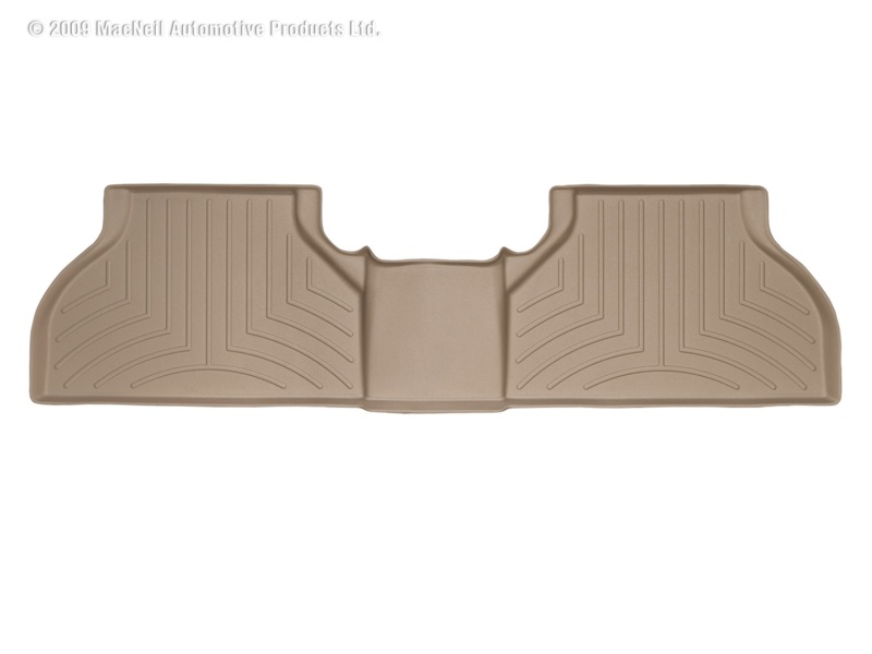 WeatherTech 14+ BMW 5-Series GT Rear FloorLiner - Tan - 453073