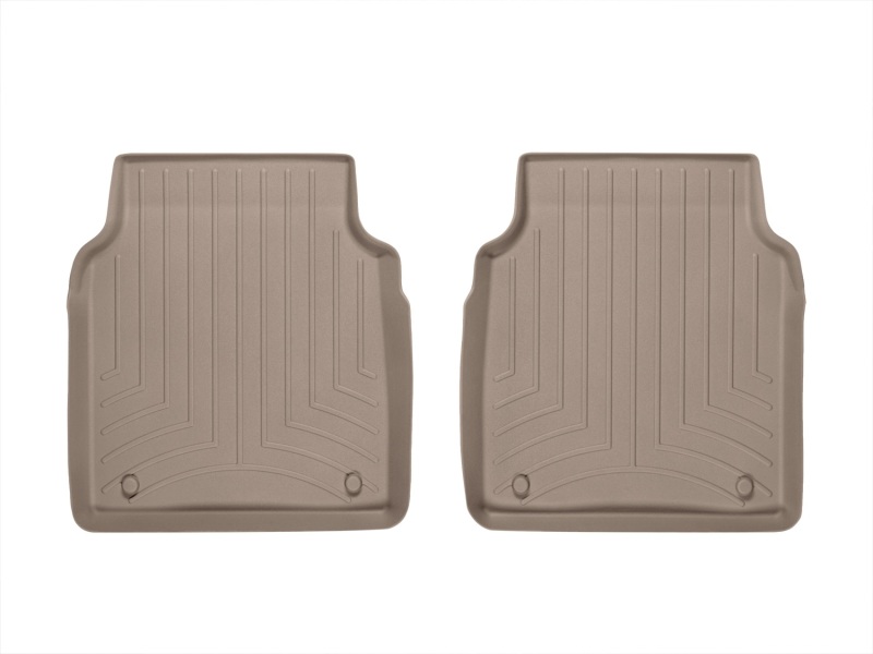 WeatherTech 11+ Audi A8 Rear FloorLiner - Tan - 454202