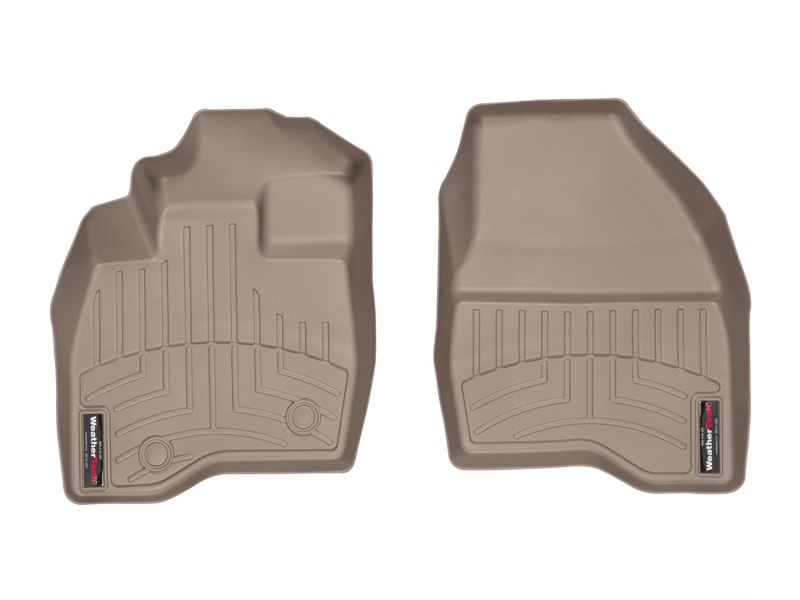 WeatherTech 2015+ Ford Explorer Front FloorLiner - Tan - 457041