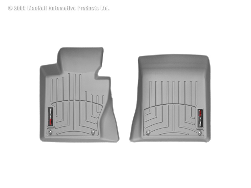 WeatherTech 04+ BMW X3 Front FloorLiner - Grey - 460381