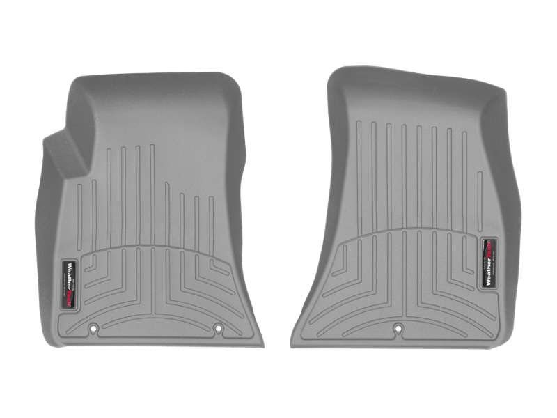 WeatherTech 2015+Dodge Challenger Front FloorLiner - Grey (Does not fit GT model) - 4610491